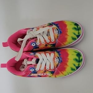 Girl Heelys Tie Dye